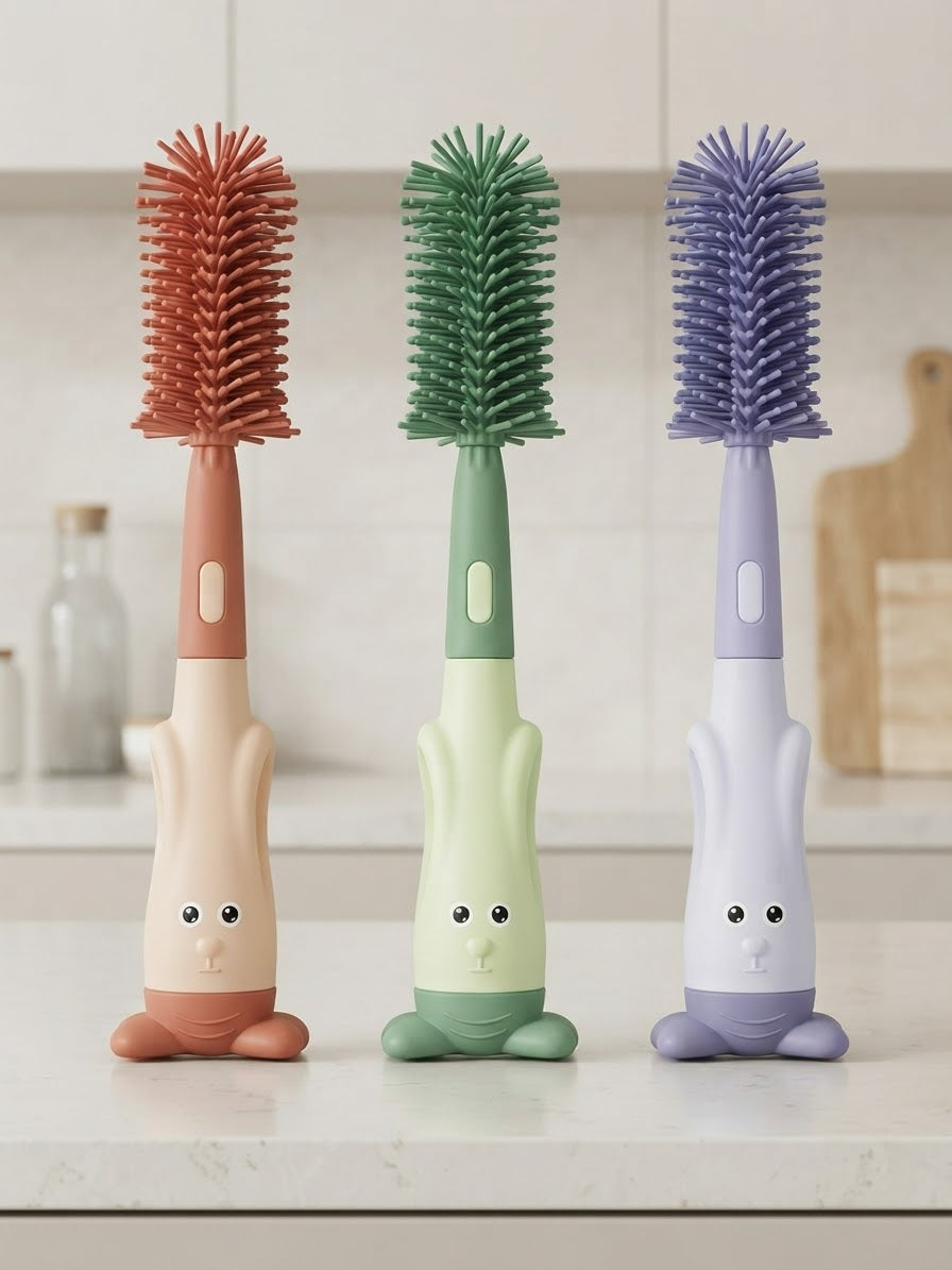 Bunny Bottle Cleaning Brush Set