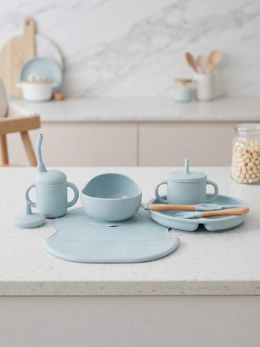 Complete Silicone Feeding Set