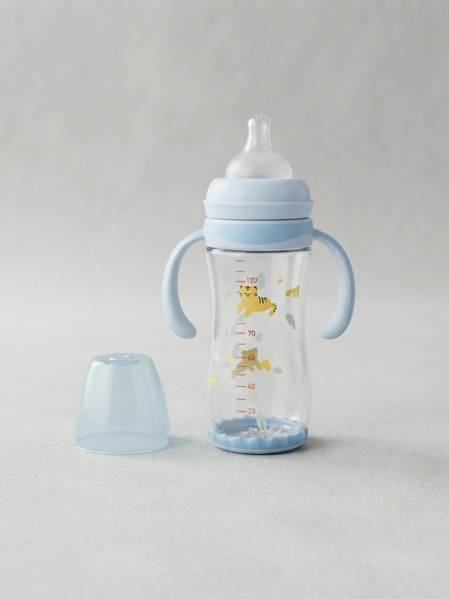 PPSU & Glass Double-Wall Feeding Bottle - 220ml