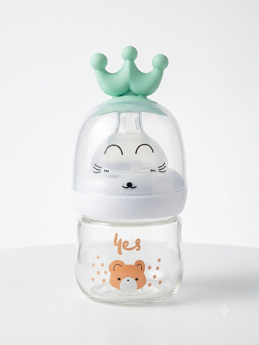 Crown Cap Feeding Bottle - 90ml